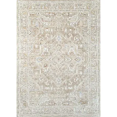 Tapis Vintage Nantes 23 Beige - 120x170 Cm