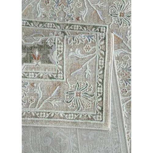 Tapis Vintage Nantes 23 Vert - 80x150 Cm