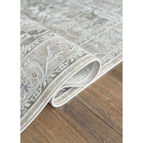 Tapis Vintage Nantes 23 Vert - 80x150 Cm