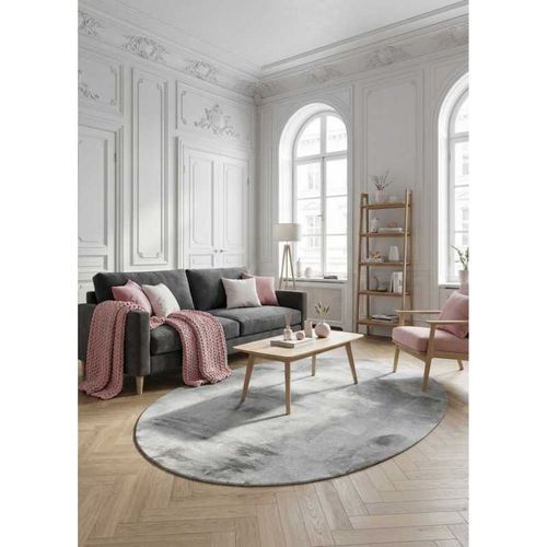 Tapis Forme Doux Fourrure - Laponie 03 Gris - 120x170 Cm