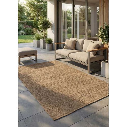 Tapis Intérieur/extérieur Berbère Casa 41 Beige - 120x160 Cm