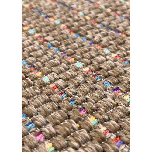 Tapis Effet Jute Intérieur/extérieur - Multi 05 Multicolore - 200x290 Cm
