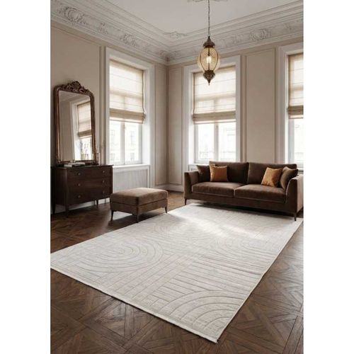 Tapis Herat 100 Blanc - 120x160 Cm