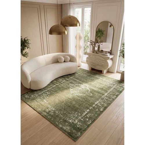 Tapis Vintage - Marseille 520 Vert - 80x150 Cm