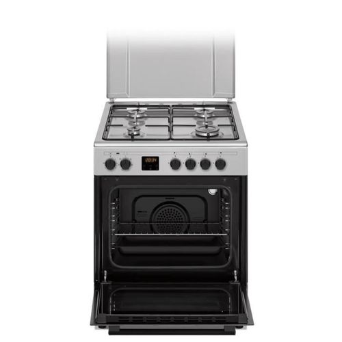 Cuisiniere Gaz Cecg60fcs1 - 4 Feux - L59,8 X P61 Xh83cm- Silver