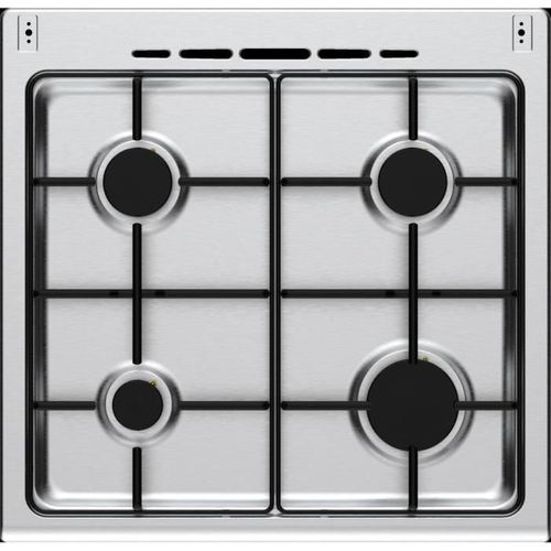 Cuisiniere Gaz Cecg60fcs1 - 4 Feux - L59,8 X P61 Xh83cm- Silver