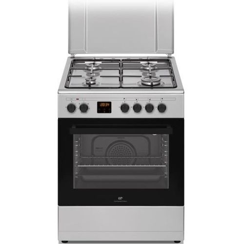 Cuisiniere Gaz Cecg60fcs1 - 4 Feux - L59,8 X P61 Xh83cm- Silver