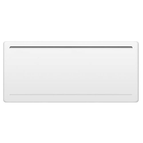 Radiateur Électrique Fixe À Inertie Sèche Céramique 2000w Rubis - Design Galbé - Blanc - Nf