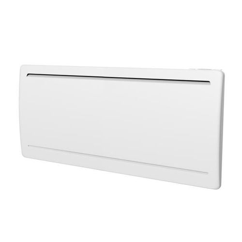 Radiateur Électrique Fixe À Inertie Sèche Céramique 2000w Rubis - Design Galbé - Blanc - Nf