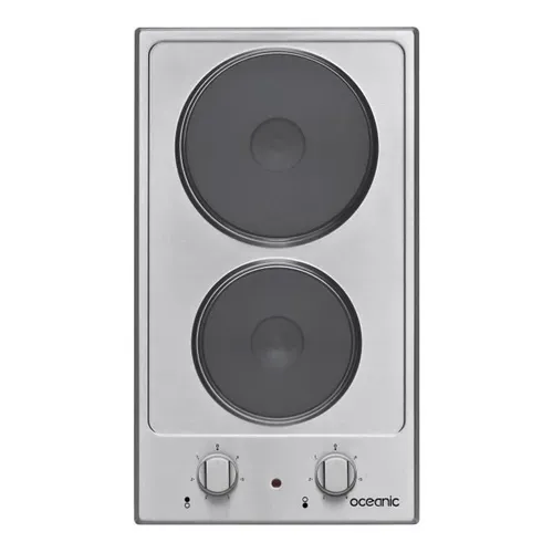 Plaque Électrique Domino - Inox - OCEATE2S