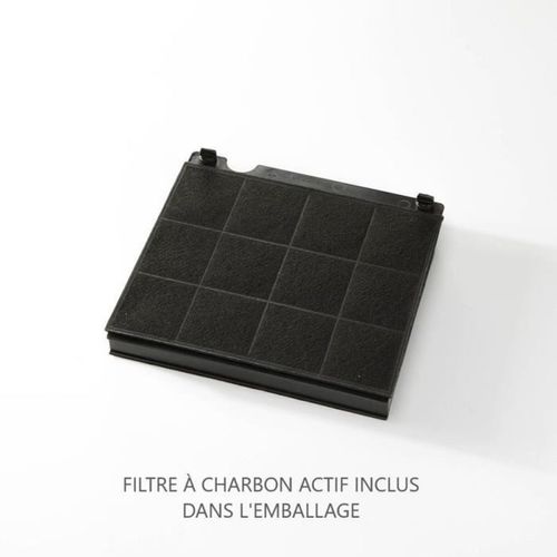 Hotte Décorative En Inox 60 Cm Avec Éclairage LED Et 3 Vitesses