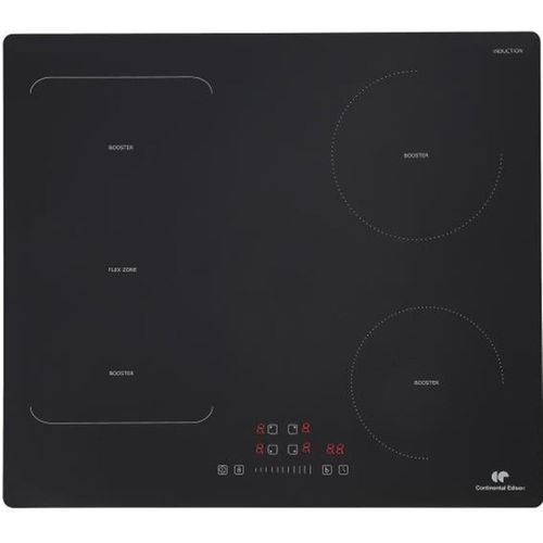 Plaque de cuisson Induction 4 foyers - 1 Zone Flex - Noir - Ceti4zflexb1