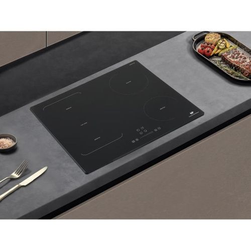 Plaque de cuisson Induction 4 foyers - 1 Zone Flex - Noir - Ceti4zflexb1