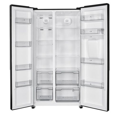 Réfrigérateur Américain  - Cera532nbd - 2 Portes - 529l - L90 Cm Xh177 Cm - Classe D - Noir