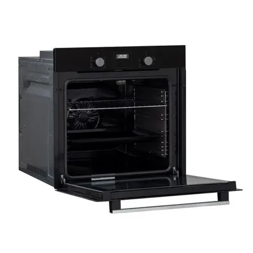 Four Électrique Encastrable Multifonction 80 L Noir Et Inox, Catalyse