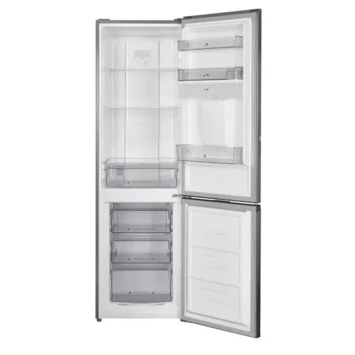 Réfrigérateur Congélateur Bas  - 251l -total No Frost(sans Givre) - Inox - L 55 Cm X H 180 Cm