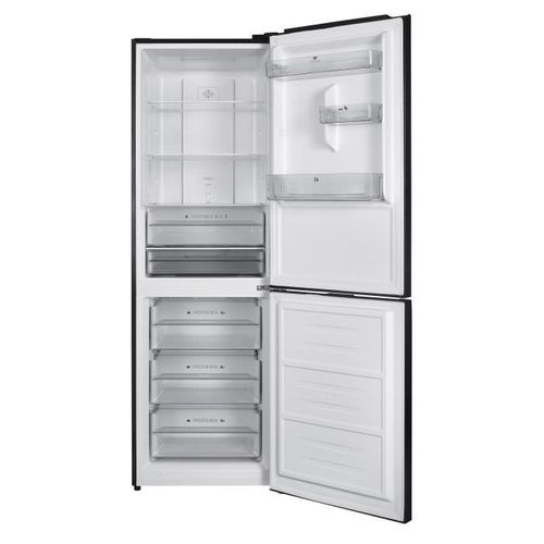 Réfrigérateur Combiné Cefc323nfb - 323l - Total No Frost - Display Sur La Porte - Classe D - Noir