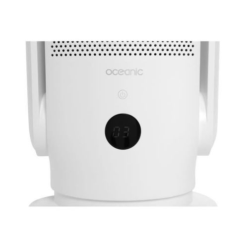 Ventilateur Purificateur D'air Avec Filtre - Sans Pale - Oscillation - 35 W - H.80 Cm