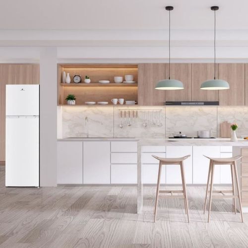 Réfrigérateur Congélateur Haut -247l - Total No Frost(sans Givre) - Blanc - L54,5 Cm X H167 Cm