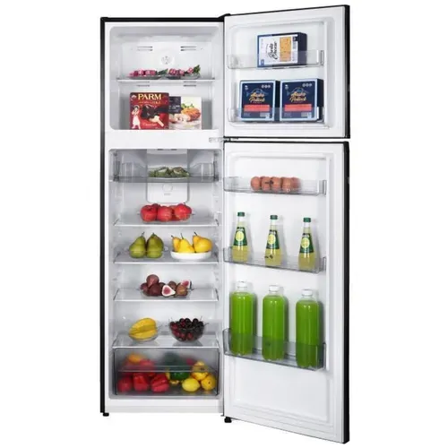 Réfrigérateur Congélateur Haut  - 247l - Total No Frost(sans Givre) - Noir  - L54,5 Cm X H167 Cm