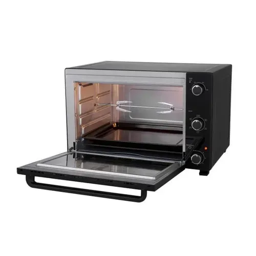 Mini Four Électrique 57l - 2300w, 5 Modes, Jusqu'à 230°c, Noir