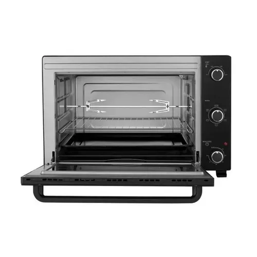 Mini Four Électrique 57l - 2300w, 5 Modes, Jusqu'à 230°c, Noir