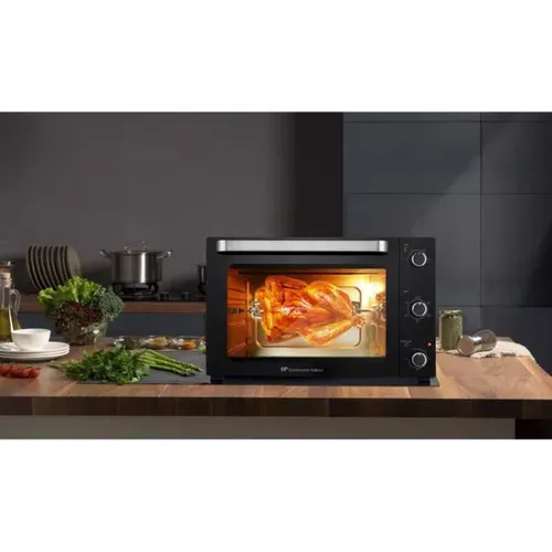 Mini Four Électrique 57l - 2300w, 5 Modes, Jusqu'à 230°c, Noir