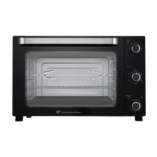 Mini Four Électrique 57l - 2300w, 5 Modes, Jusqu'à 230°c, Noir