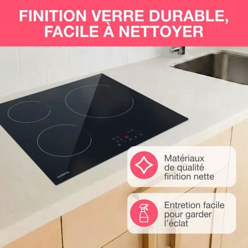 Table De Cuisson à Induction Encastrable 3 Foyers 59,5 Cm 5500 W