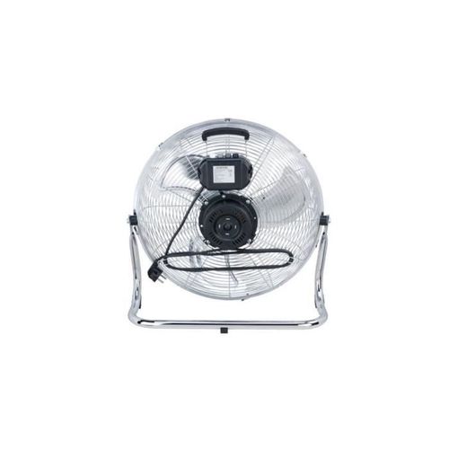 Ventilateur Industriel De Sol - Brasseur D'air - 120 W - 3 Vitesses - Ø 45 Cm - Chromé
