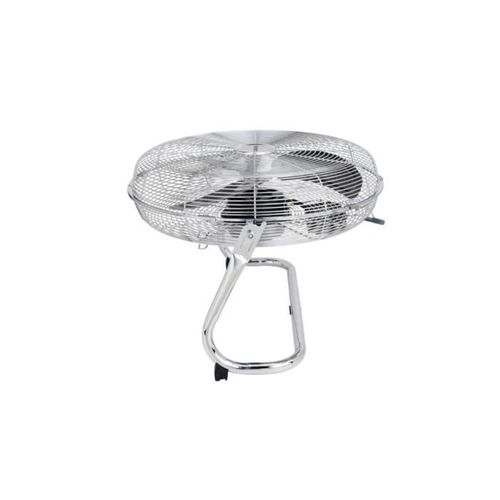 Ventilateur Industriel De Sol - Brasseur D'air - 120 W - 3 Vitesses - Ø 45 Cm - Chromé