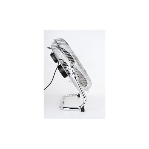 Ventilateur Industriel De Sol - Brasseur D'air - 120 W - 3 Vitesses - Ø 45 Cm - Chromé