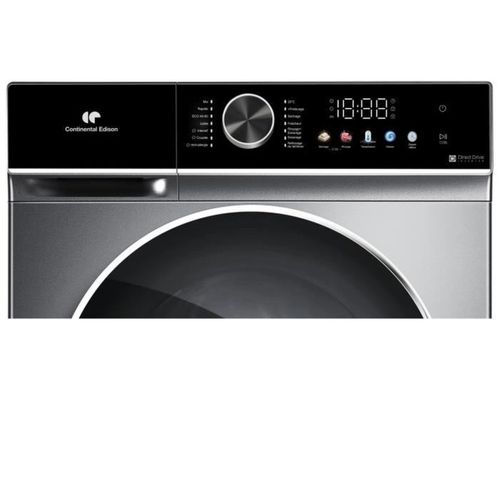 Lave-linge Séchant - Cels106s - 10kg / 6kg - Moteur Induction Directe - 60cm - 1200 Trs/min - Silver