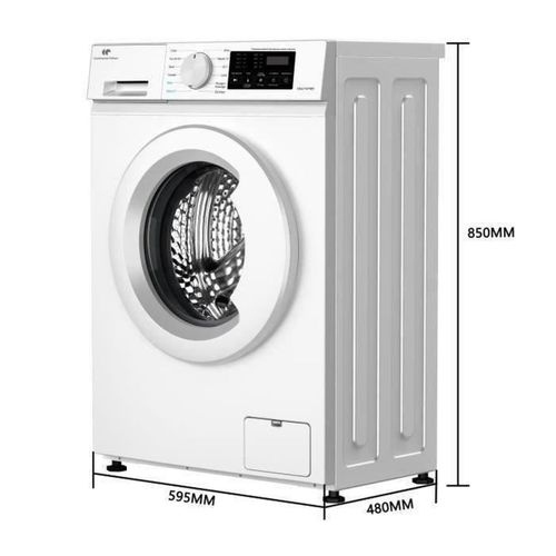 Lave-linge Hublot - Cell712iw3 - 7 Kg - Induction - 60 Cm - 1200 Trs/min - Blanc