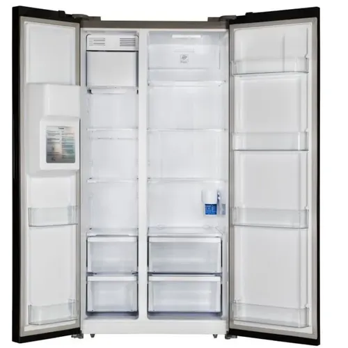 Réfrigérateur Américain - Ceranf556b1 - Distributeur Eau / Glaçons - Classe E - 91,1 X 70,6 X 178 Cm