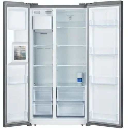 Réfrigérateur Américain - Ceranf556ix1 - Distributeur Eau / Glaçons - Classe E - 91,1 X 70,6 X 178 C
