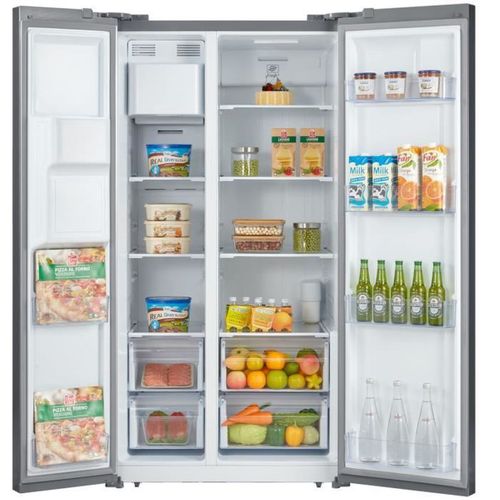 Réfrigérateur Américain - Ceranf556ix1 - Distributeur Eau / Glaçons - Classe E - 91,1 X 70,6 X 178 C