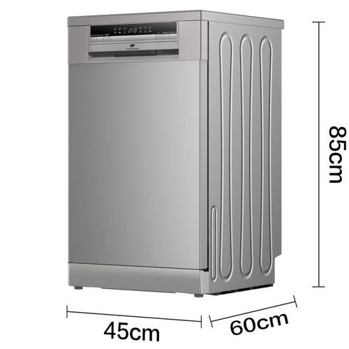 Lave-vaisselle Pose Libre - Celv1145s - 11 Couverts - 45 Cm - 45 dB  - Silver