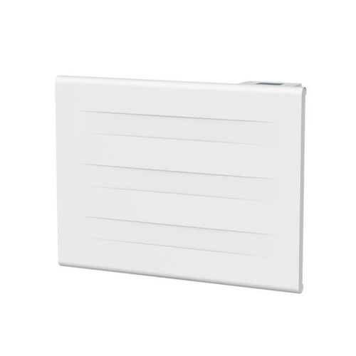 Radiateur Électrique Fixe à Inertie Sèche 1000w Blanc Mat, Thermostat Digital