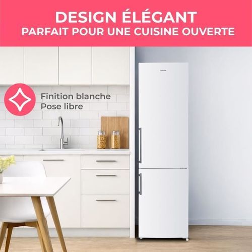 Réfrigérateur Combiné - Oceafc262stdw - 262 L - Classe D - 55 X 56 X 180 Cm - Blanc