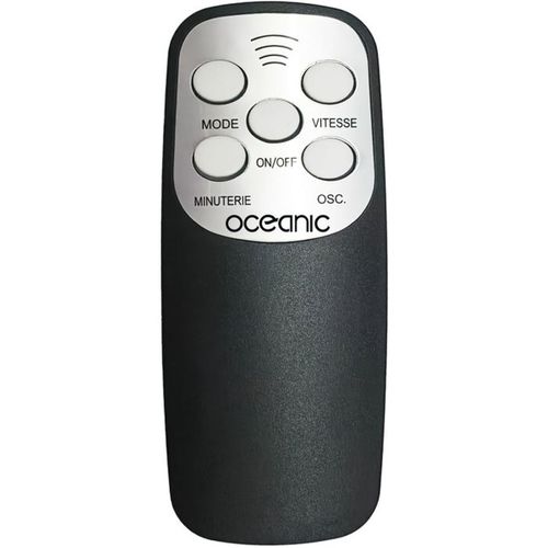 Ventilateur Sur Pied 2-en-1 45 W Blanc Avec Télécommande 40,6 Cm