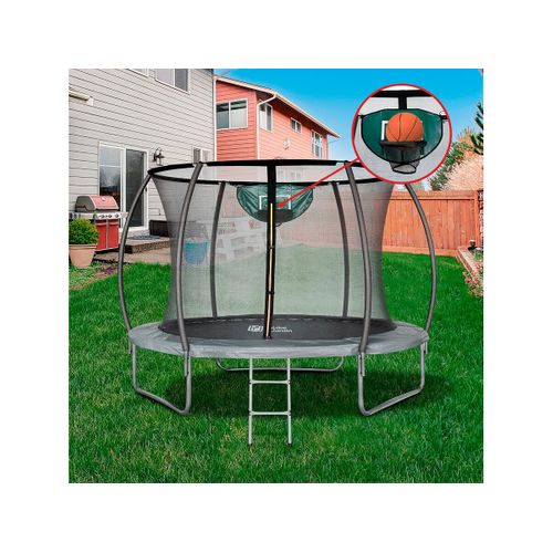 Trampoline Prestige "jumper" 3,65 M Et Panier Basket