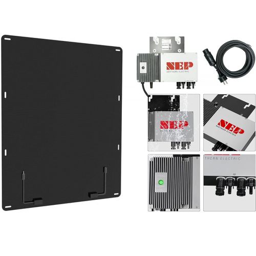 Garage Métal " Houston" - 18,56 M² Avec Panneau Solaire - Anthracite