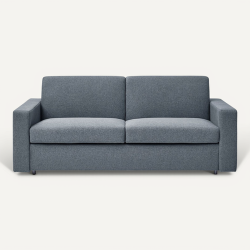 Canapé Lit Convertible Express En Tissu "diana" - Gris
