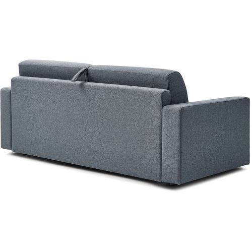 Canapé Lit Convertible Express En Tissu "diana" - Gris