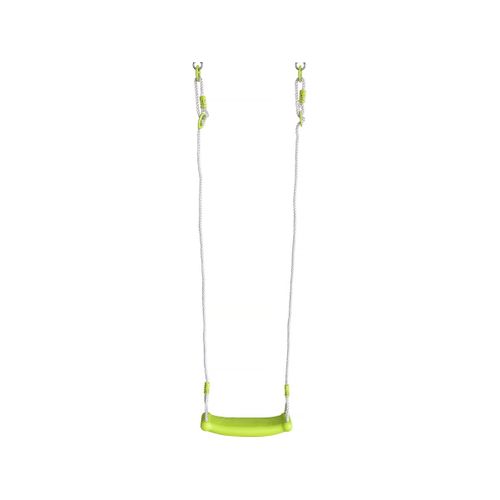 Portique De Jeu En Métal Avec Balançoire à Bascule "basile" - 4 Agrès - Vert