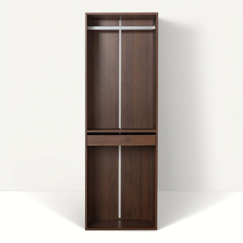 Armoire Avec Penderie "opéra" - 60 X 45 X 180 Cm - Marron