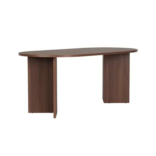 Table à Manger En Bois "sablin" - 180 X 89 X 75 Cm - Noyer