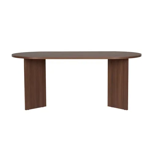 Table à Manger En Bois "sablin" - 180 X 89 X 75 Cm - Noyer