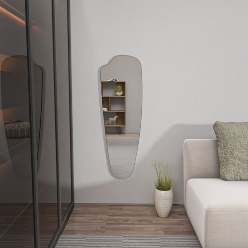 Miroir Psyché En Bois "reos" - 40 X 120 Cm - Transparent